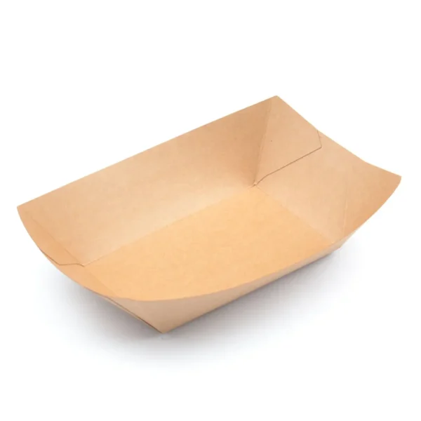 Snackschale-MEDIUM , Kraft - Schiff Model/Boat Tray , (10Oz - 300ml ) (10 Pack x 100 Stück )