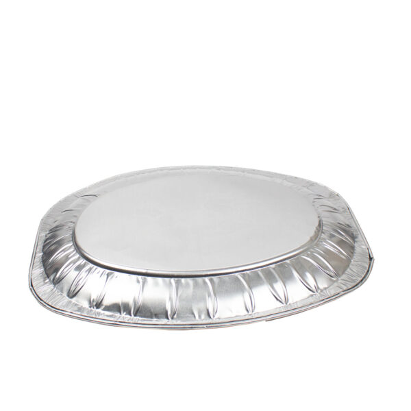 100 Stück – Alu-Servierplatte V350G oval, 33 cm (10x10 Stück) – Bild 3