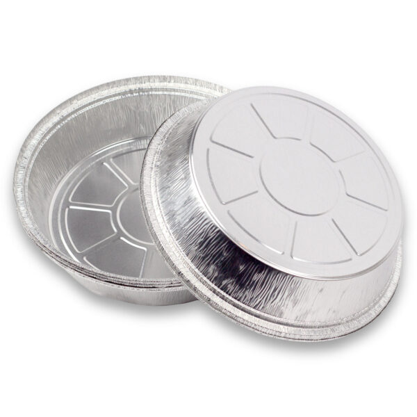 300 Stück – Aluschale rund, C807-1000L (6 Pack x 50 Stück)