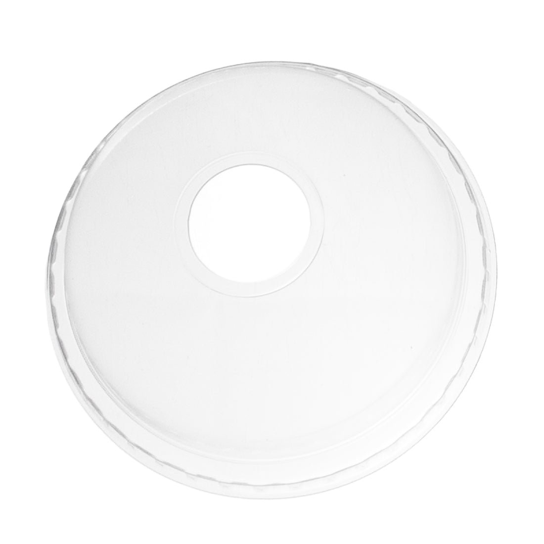 800 Stück – Deckel für Smoothie Becher (Shaker, PET), Mit Loch ( 16x50 )