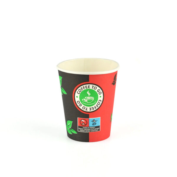 1.000 Stück – Kaffeebecher "Coffee to go", 8oz, 235 ml – Bild 3