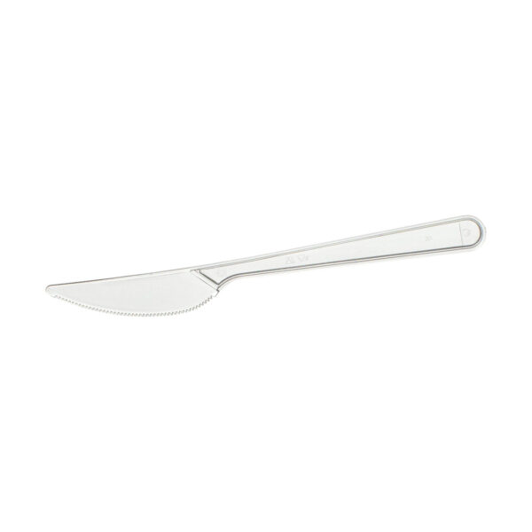 1000 Stück Mehrweg Plastik Messer ,Delux ,19cm , ( 10x100 )