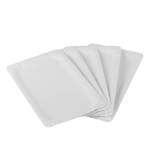 Pappteller SMALL (10x16) – rechteckig (3000 Stück / Karton) – Bild 2