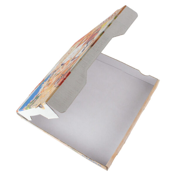 Pizza Karton 32 , Weiß , ( 100 Stück / Pack ) , 32x32x4 cm – Bild 2
