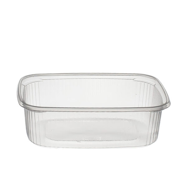 Salatbox, Feinkostbecher, 200cc, Kombi Verpackung, Eckig – Perfekt für mittlere Portionen – Bild 4