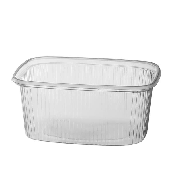 Salatbox, Feinkostbecher, 500cc, Kombi Verpackung, Eckig – Die ideale Wahl für große Portionen – Bild 4