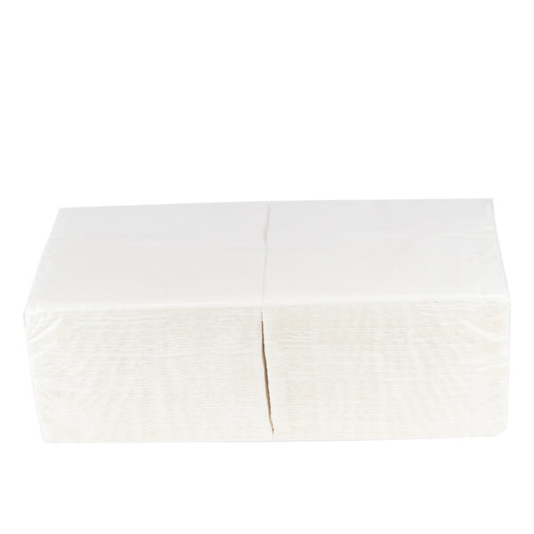2000 x Bulkysoft Servietten - 40x40cm - 2 lagig , 1/4 Zellstoff (20x100stk) , 40x40cm – Bild 2