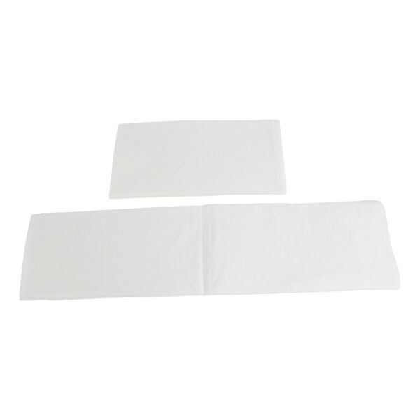2000 Servietten  - 40x40cm - 2 lagig , 1/8 Kopf Falz (20x100stk) , 40x40cm – Bild 2