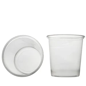 Salatbox, Feinkostbecher, 500cc, Kombi Verpackung, Eckig – Die ideale Wahl für große Portionen