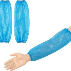 PE-Ärmelschoner , Blau , 20 µm, mit gummizug , (20x100Stk) (Kolluk)